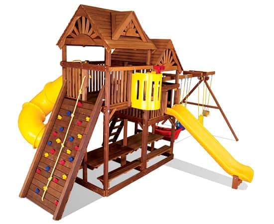 King Kong Club Pkg II w/Party Tables & Wood Roofs (45E)