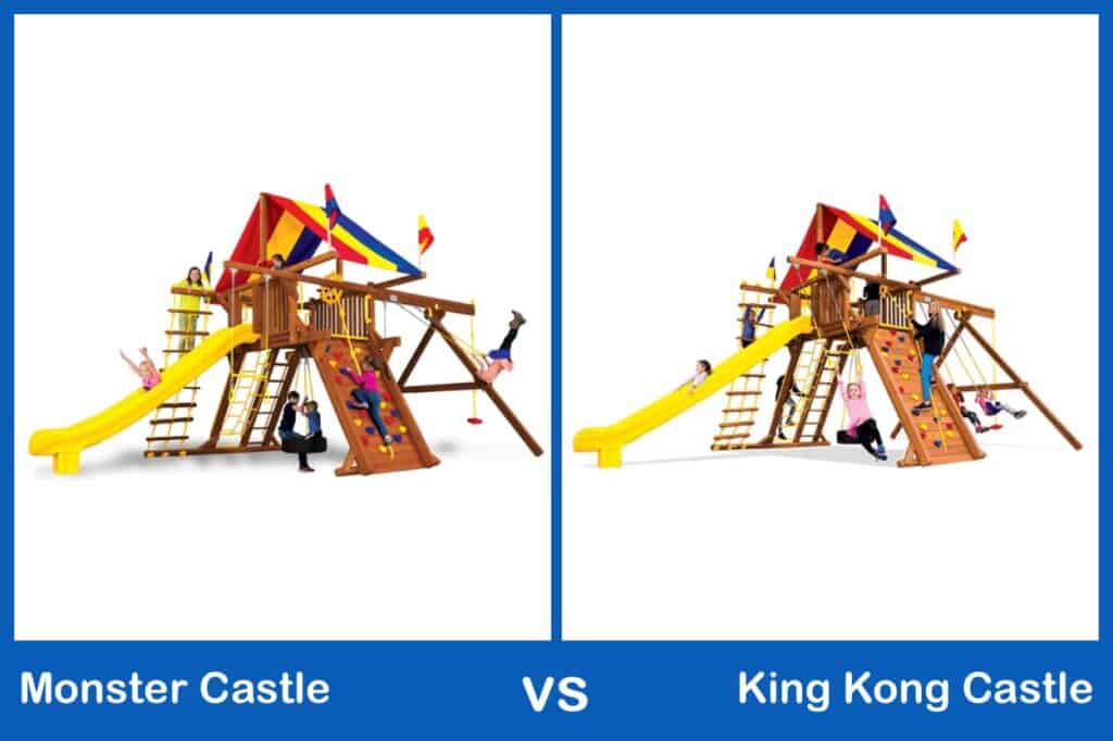 Monster Castle VS King Kong Castle